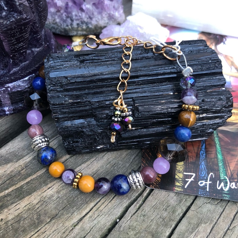 Frejya Asteroid Goddess Gemstone Bracelet